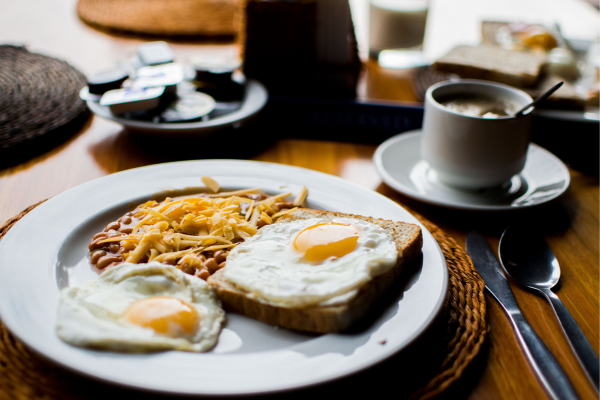 café da manhã low carb